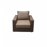 Fotoliu NERO extensibil, IP maro inchis + maro deschis, 93x90x80 cm - 1