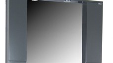 Kit oglinda seria 786, front MDF, antracit, 90x71 cm