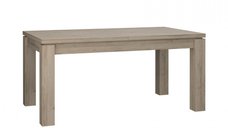 Masa extensibila ELARA, stejar Bianco, 90,4x160,4x76,1 cm