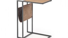 Masuta cafea COMPACT, negru, 47x33x65 cm