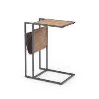 Masuta cafea COMPACT, negru, 47x33x65 cm - 1