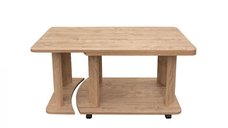 Masuta cafea, cu rotile, sherwood, 95x50x50 cm