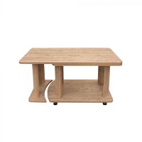 Masuta cafea, cu rotile, sherwood, 95x50x50 cm - 1