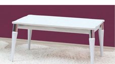 Masuta cafea GRS 2235, alb, 109x69x45 cm