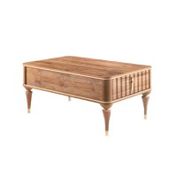 Masuta cafea RAMADA, nuc, 100x60x38 cm - 1