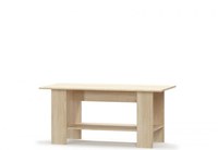 Masuta de cafea TIPS, cu raft, stejar sonoma, 120x59x55,5 cm - 1