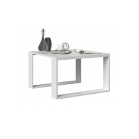 Masuta living CHILE, alb, 60x60x40 cm - 1