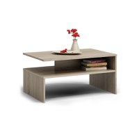 Masuta living LEON, sonoma deschis, 90x60x45 cm - 1