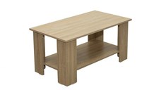 Masuta living, stejar sonoma deschis, 90x50x45 cm