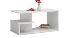 Masuta living TOLEDO, alb, 90x51x40 cm