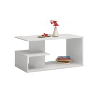 Masuta living TOLEDO, alb, 90x51x40 cm - 1