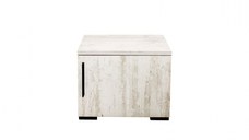 Noptiera ECONO, 1 usa, pin antichizat, 40x32x32,5 cm