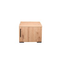 Noptiera ECONO, 1 usa, stejar artisan, 40x32x32,5 cm - 1