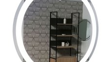 Oglinda cu iluminare LED, functie dezaburire, MD1, diametru 60 cm