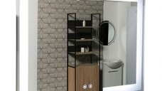 Oglinda cu iluminare LED si functie dezaburire, MD1, 80x60 cm