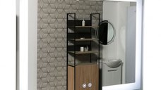 Oglinda cu iluminare LED si functie dezaburire, MD1, 80x60 cm