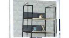 Oglinda cu iluminare LED si intrerupator touch, MD1, 80x60 cm