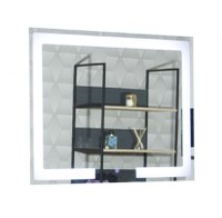 Oglinda cu iluminare LED si intrerupator touch, MD1, 80x60 cm - 1