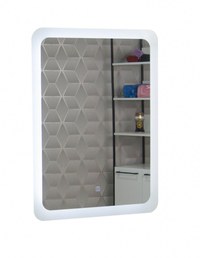 Oglinda cu iluminare LED si intrerupator touch, MD2, 60x80 cm - 1