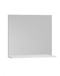 Oglinda cu polita, seria 055, alb, 70x68 cm - 1