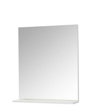 Oglinda cu polita, seria 067, alb, 60x68 cm - 1