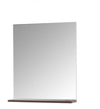 Oglinda cu polita seria 067, wenge, 60x68 cm - 1