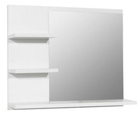 Oglinda cu polite, ECO, alb, 60x50 cm - 1