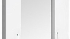 Oglinda PROMO, alb, 75x60 cm