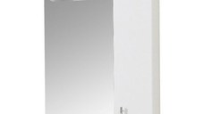 Oglinda seria 020, front MDF, alb, 55x71 cm