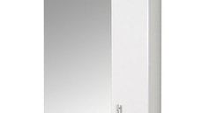 Oglinda seria 020, front MDF, alb, 60x71 cm