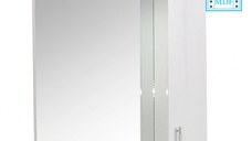Oglinda seria 020, front MDF, alb, 70x71 cm