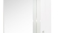 Oglinda seria 020, front MDF, alb, 75x71 cm