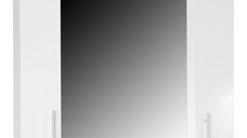 Oglinda seria 020, front MDF, alb, 80x71 cm