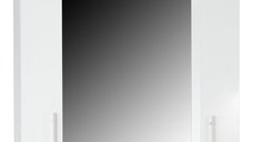 Oglinda seria 020, front MDF, alb, 80x71 cm