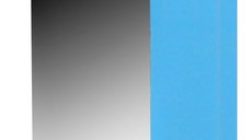 Oglinda seria 020, front MDF, bleu, 55x71 cm