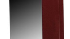 Oglinda seria 020, front MDF, bordo, 55x71 cm