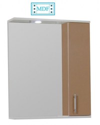 Oglinda seria 020, front MDF, cappuccino, 60x71 cm - 1