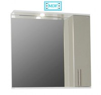 Oglinda seria 020, MDF,  taupe, 75x71 cm - 1