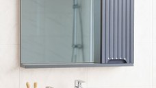 Oglinda Seria 033, front  MDF, antracit, 60x71 cm