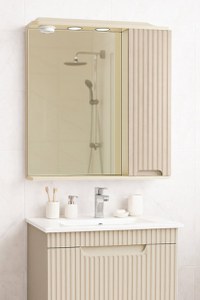 Oglinda seria 033, front MDF, crem, 60 cm - 1