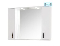 Oglinda seria 071, front MDF, alb, 100x71 cm - 1