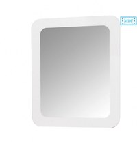 Oglinda seria 080, rama MDF, alb, 60x68 cm - 1