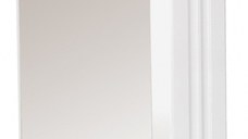 Oglinda seria 172, front MDF, alb rustic, 60x71 cm