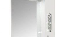 Oglinda seria 177, material MDF, alb, 65x71 cm