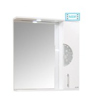 Oglinda seria 178, front MDF, alb, 65x71 cm - 1