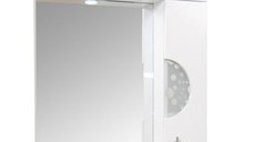 Oglinda seria 178, front MDF, alb, 65x71 cm