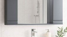 Oglinda seria 786, front MDF, antracit, 100 cm