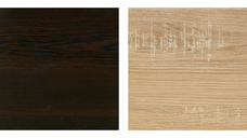 Pantofar ALMA, 2 usi, 4 rafturi, corp sonoma inchis, fronturi sonoma deschis, 80x40x103 cm