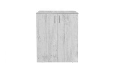 Pantofar ALMA, 2 usi, 4 rafturi, pin antichizat, 80x40x103 cm