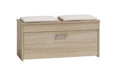 Pantofar LORCA, 3 rafturi, sonoma deschis, 100x38x46 cm